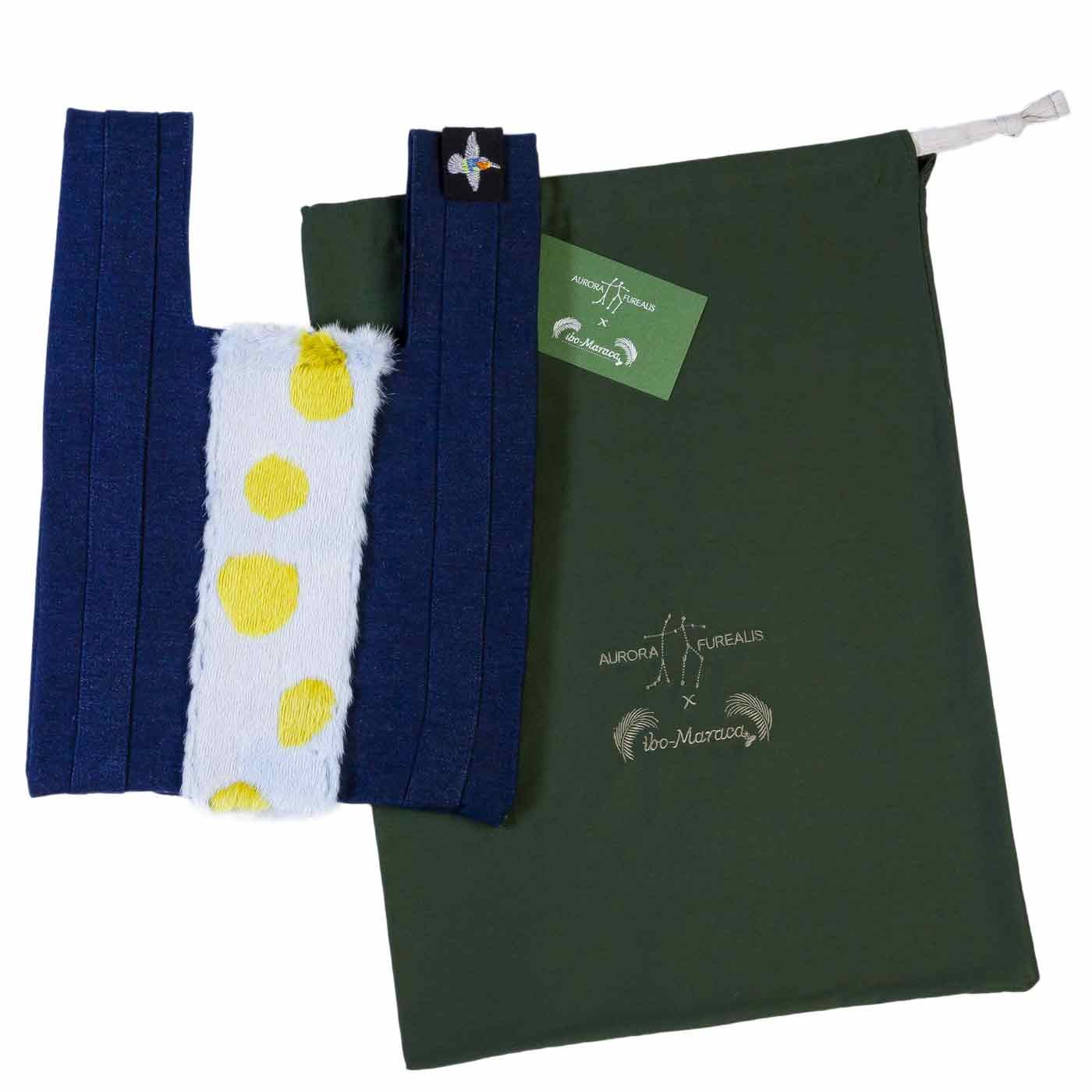 AQUA ORCHID BAG