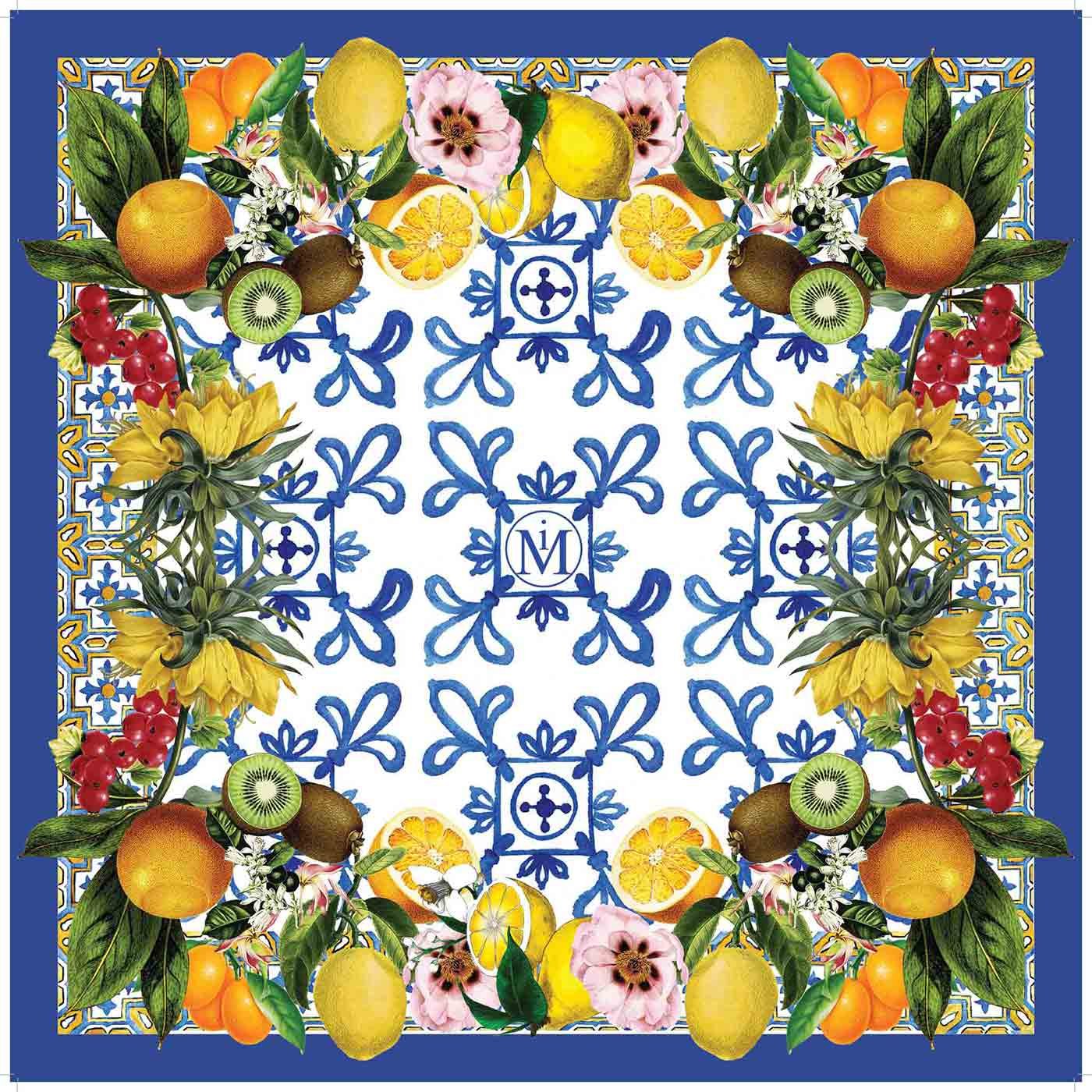 SICILIAN TWILL SILK SCARF