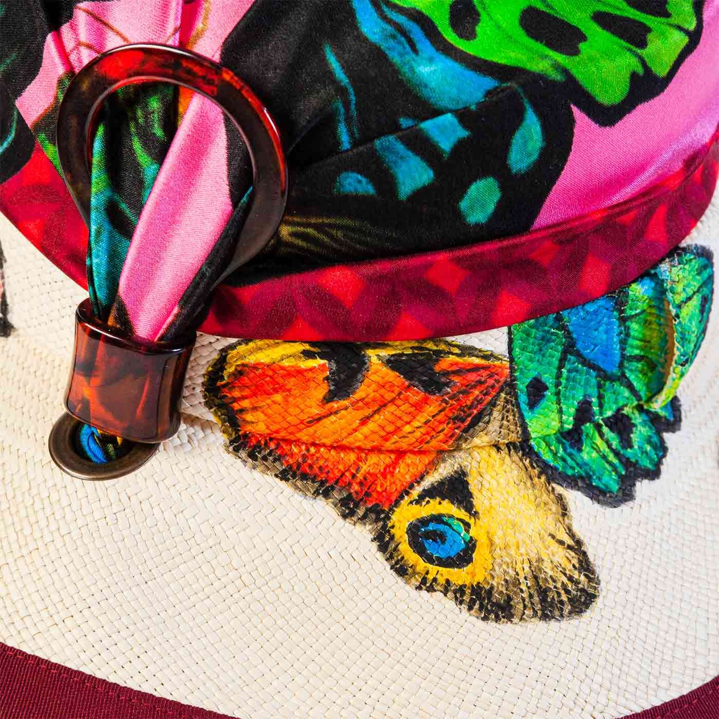 ROYAL BUTTERFLY HAT DETAIL