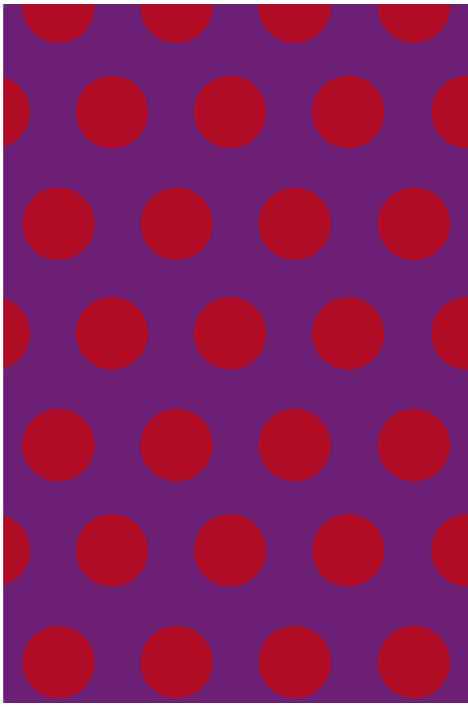 Spot in purple 60’s silk poncho