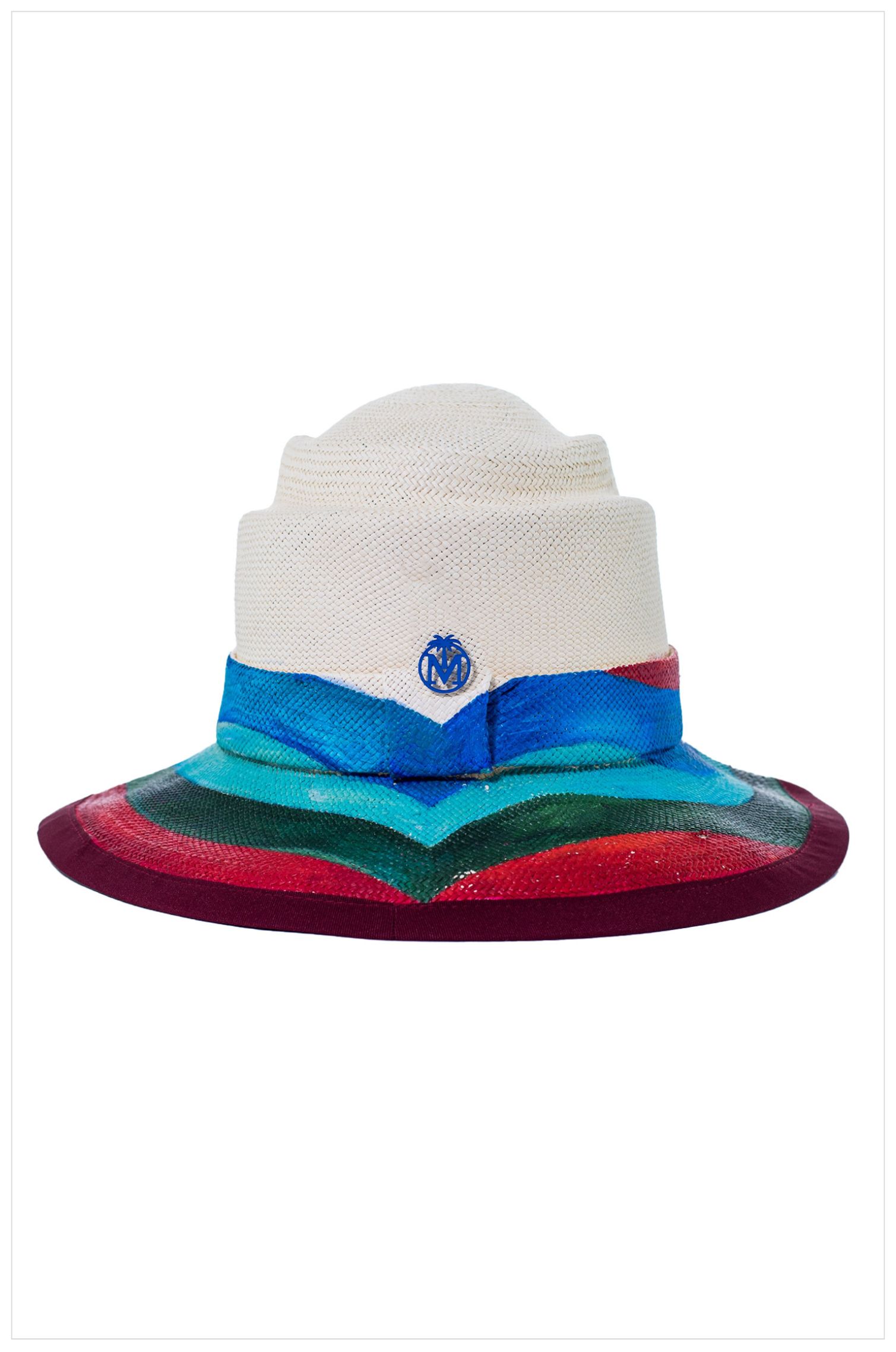 COLOR WAVES PANAMA HAT