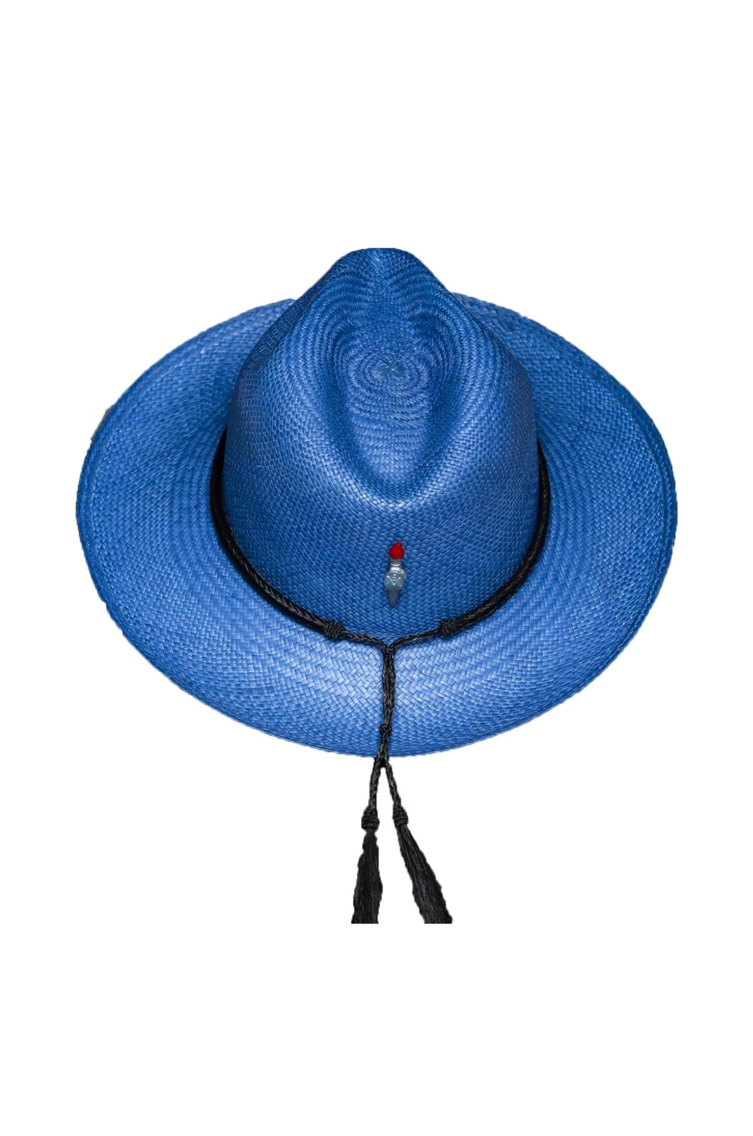 BORSALINO BLUE PANAMA HAT