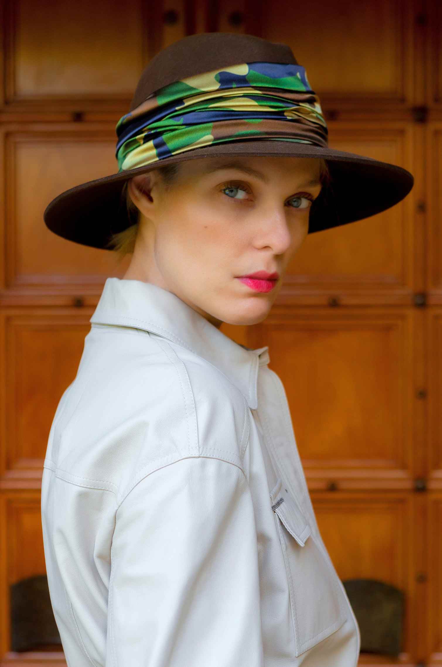 CAMOUFLAGE SILK HAT