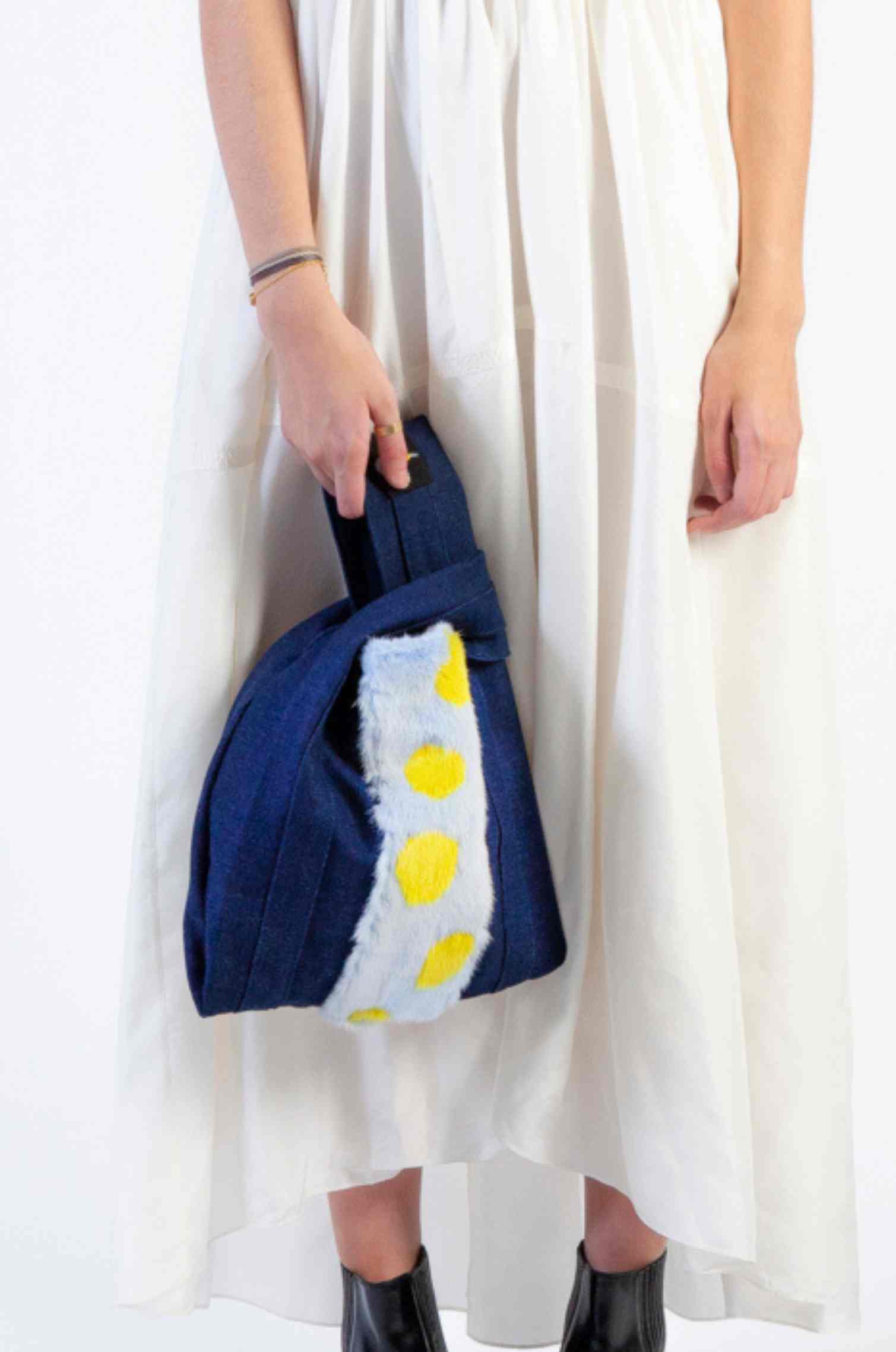 AQUA ORCHID BAG
