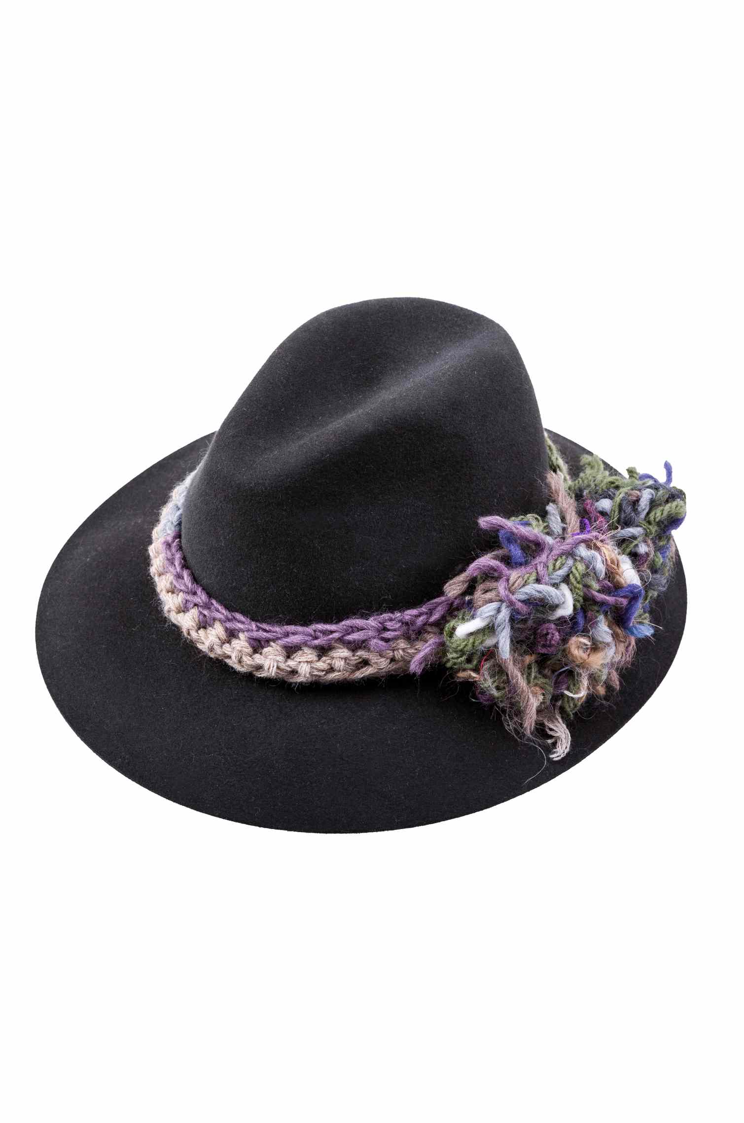 KNITTED FLOWER HAT