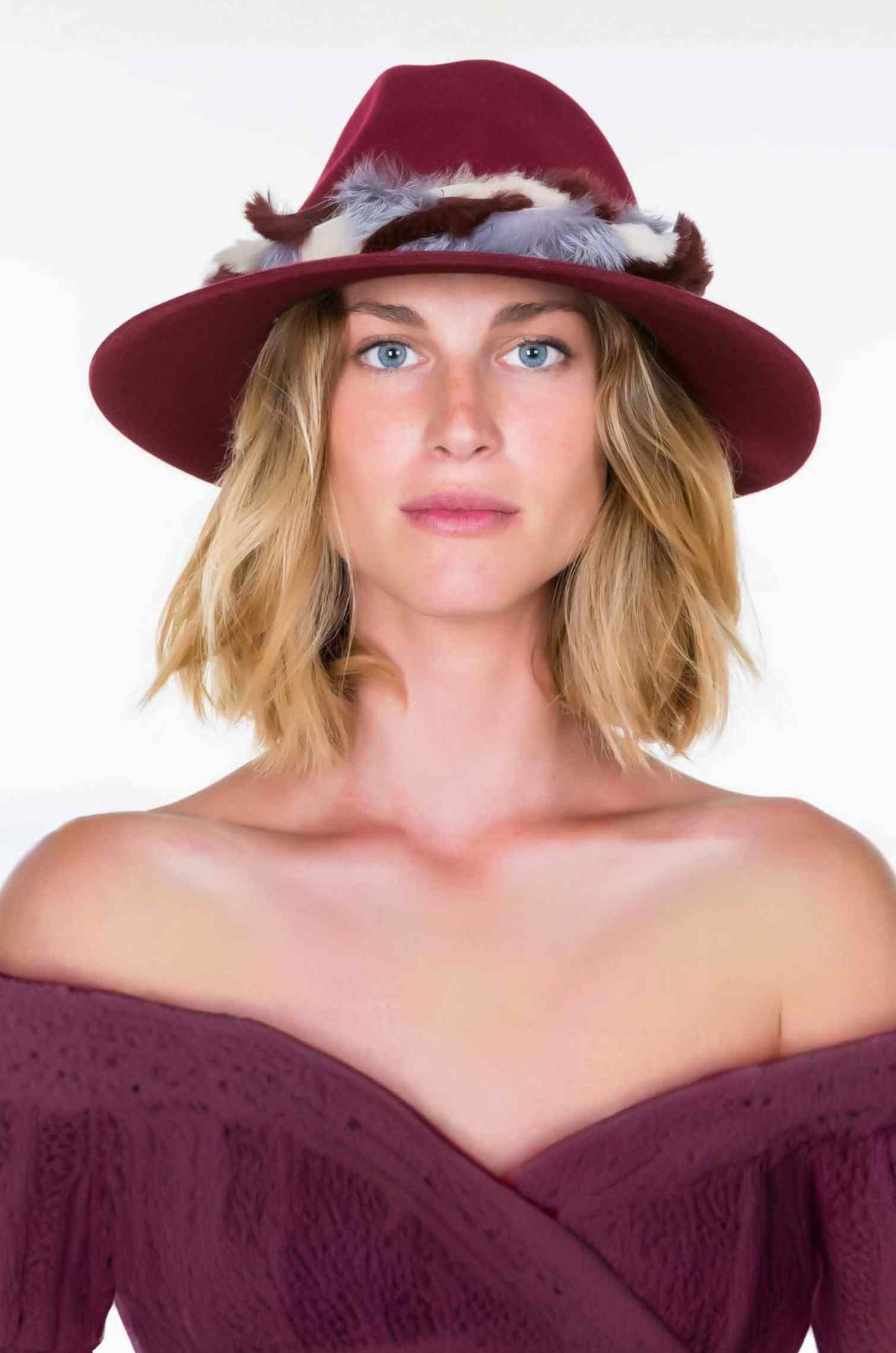 FUR BRAID HAT
