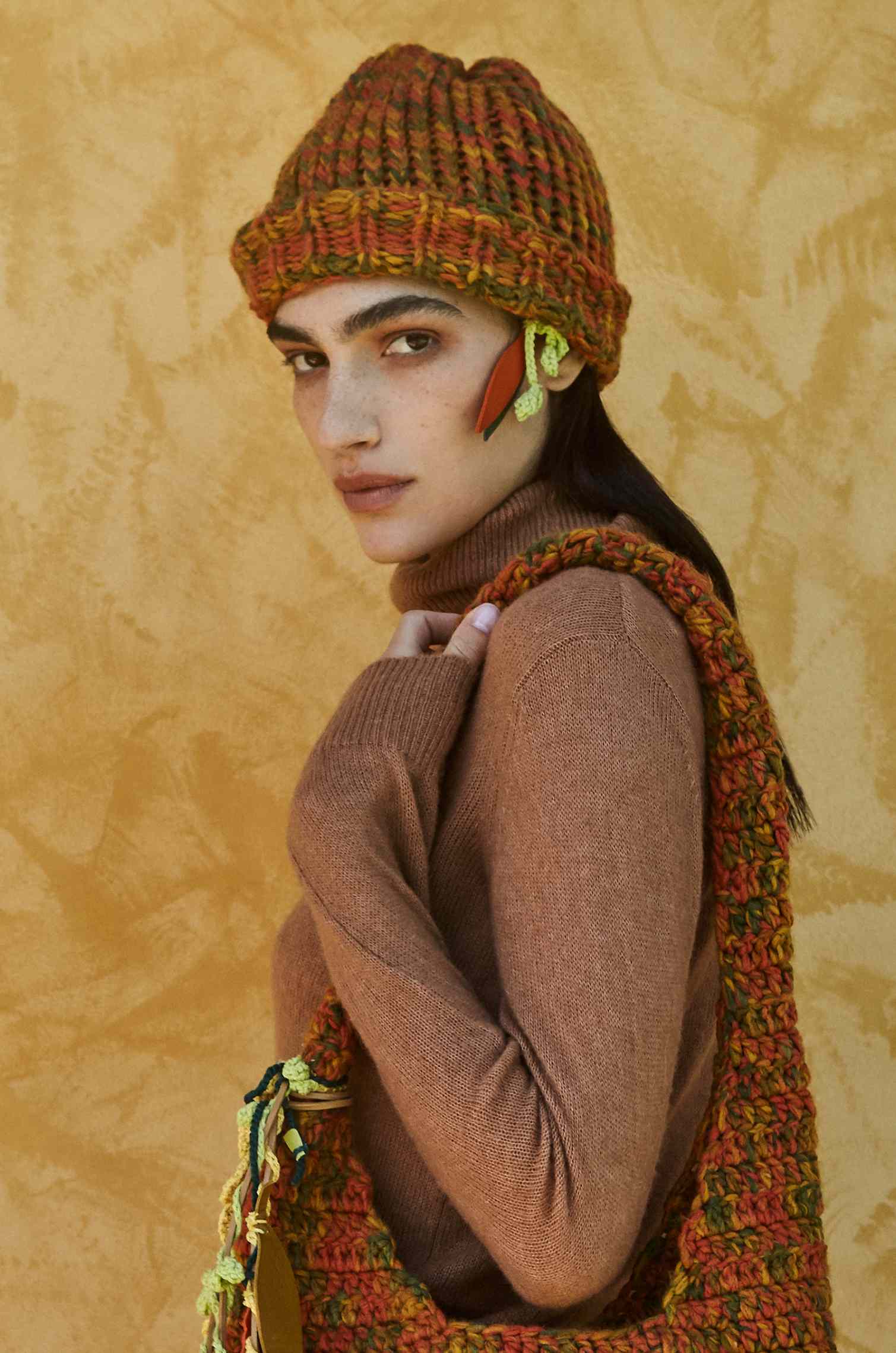 Handknitted Autumn Beanie