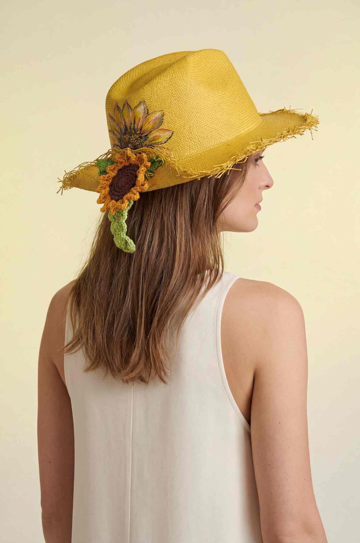 Golden Sunflower Hat