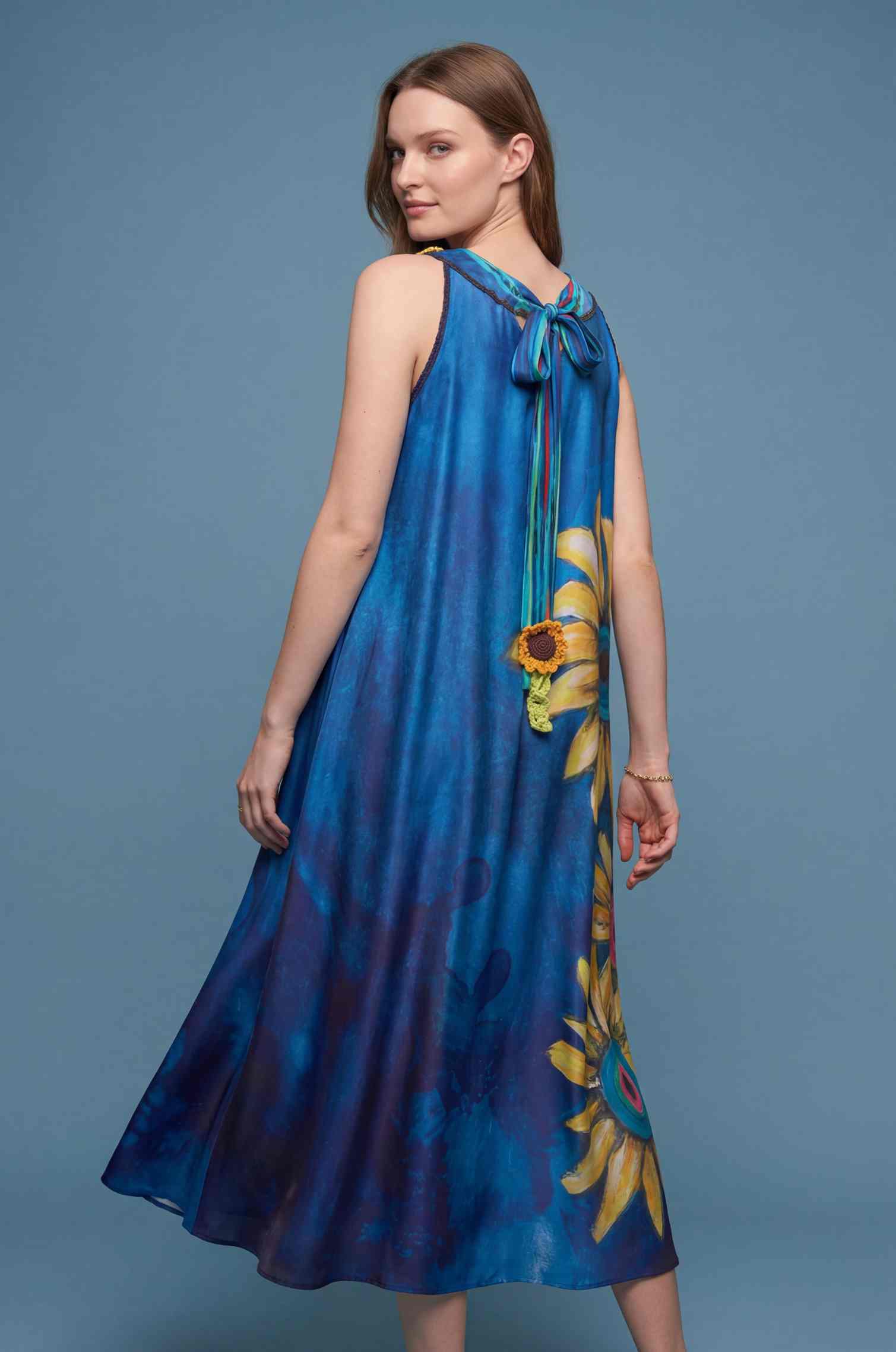 Golden Sunflower Dress