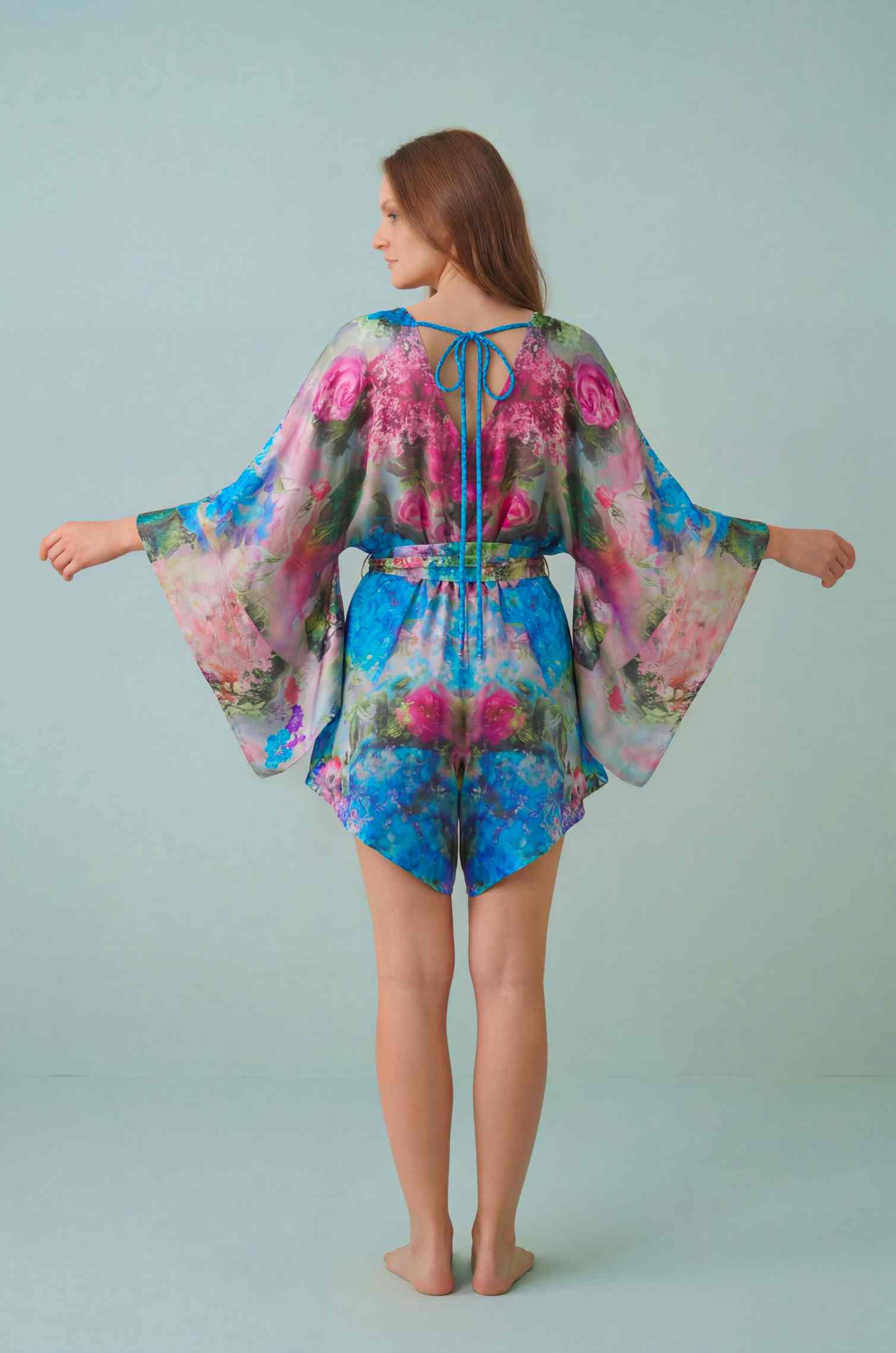 Azure Garden Playsuit