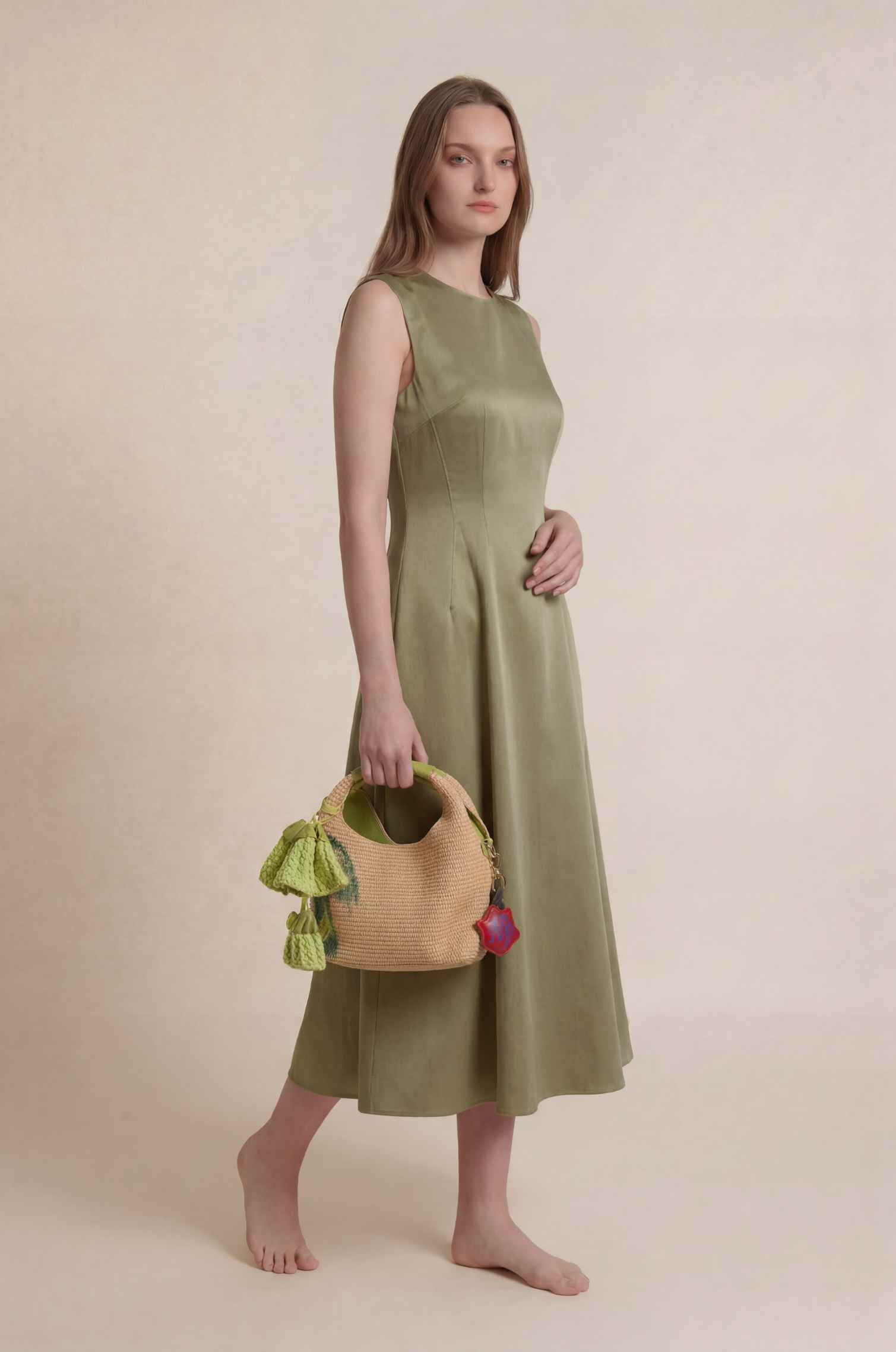 Bellflower Drops Bag Green