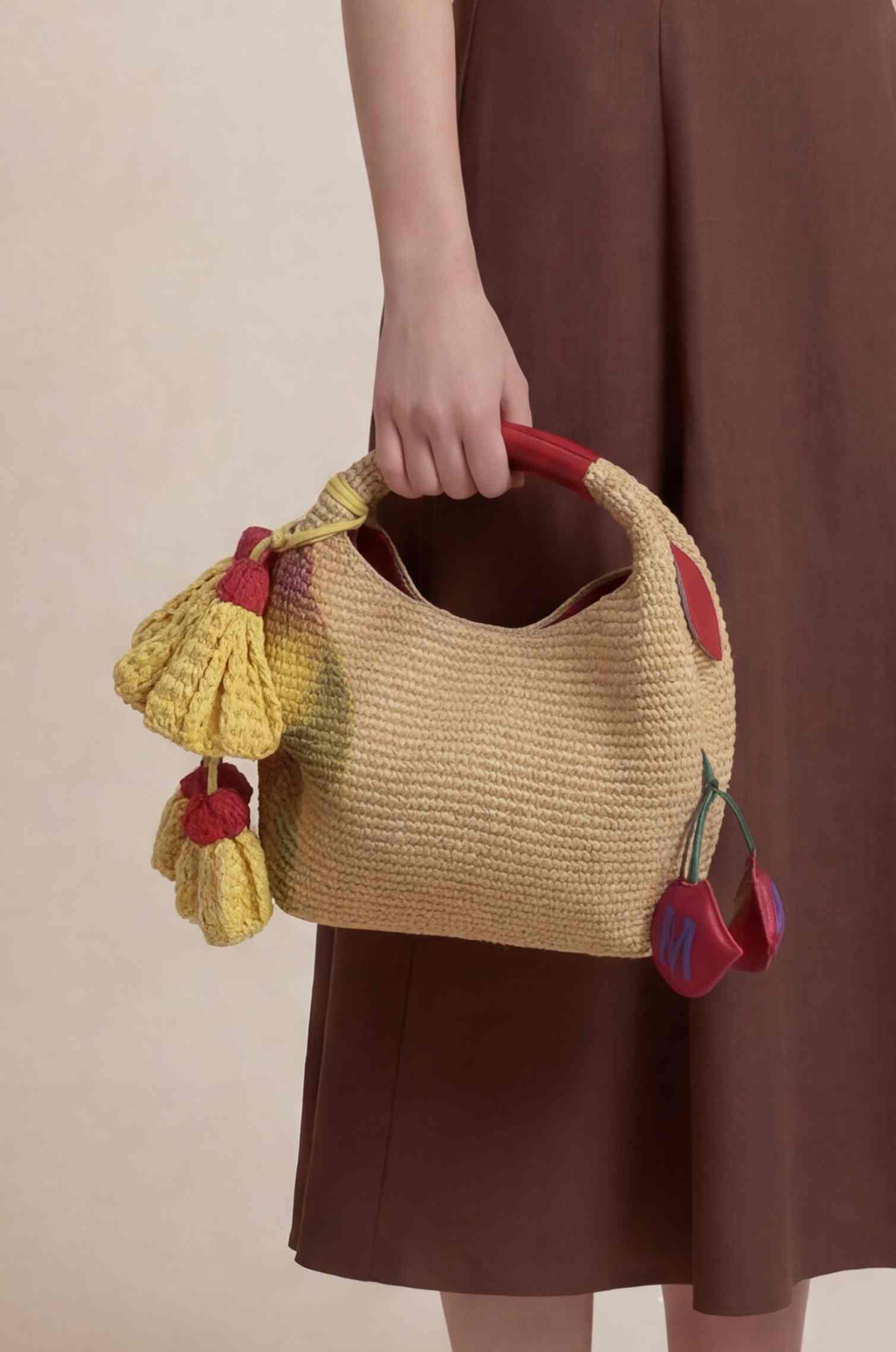 Bellflower Drops Bag Red