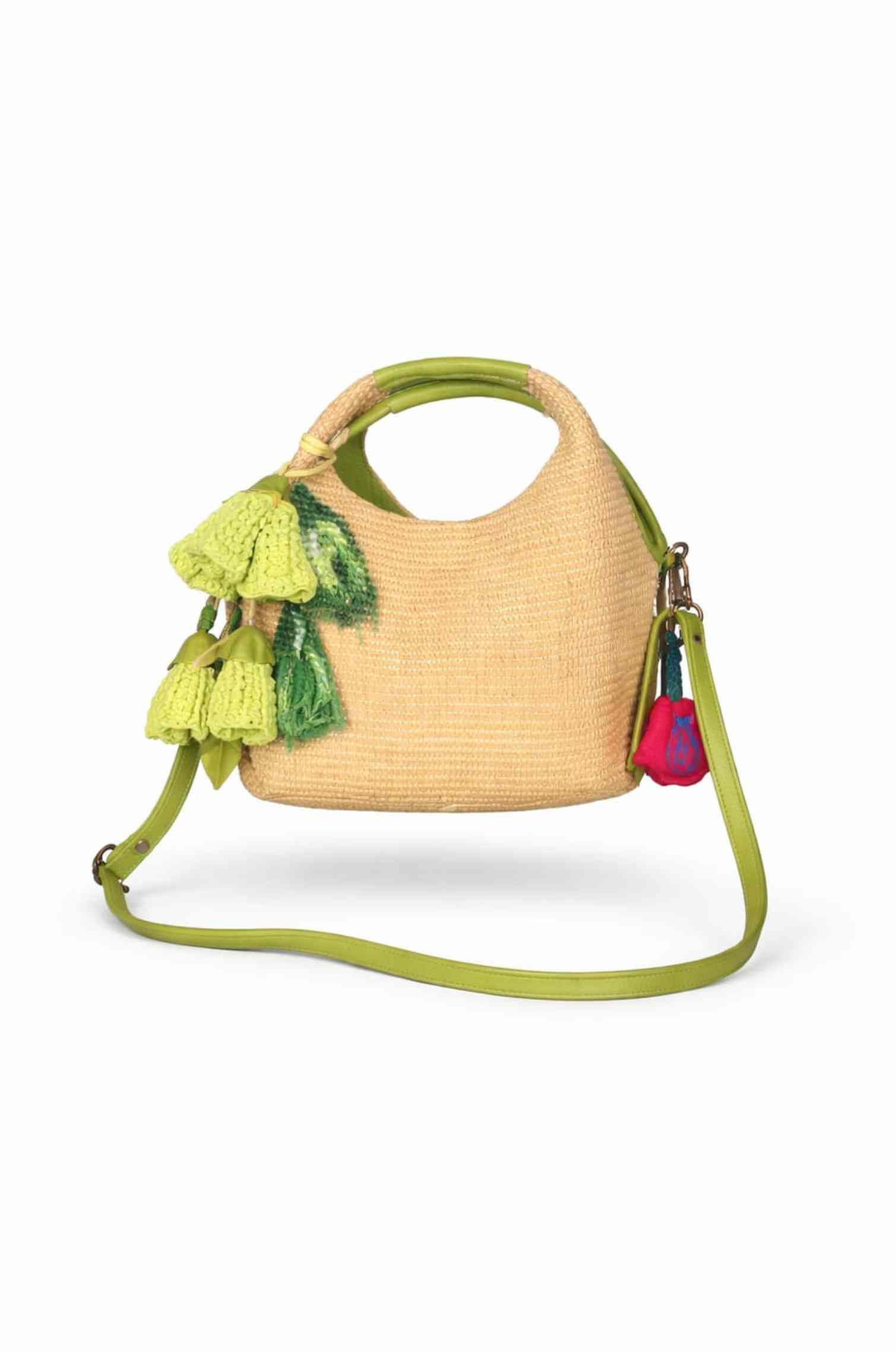 Bellflower Drops Bag Green