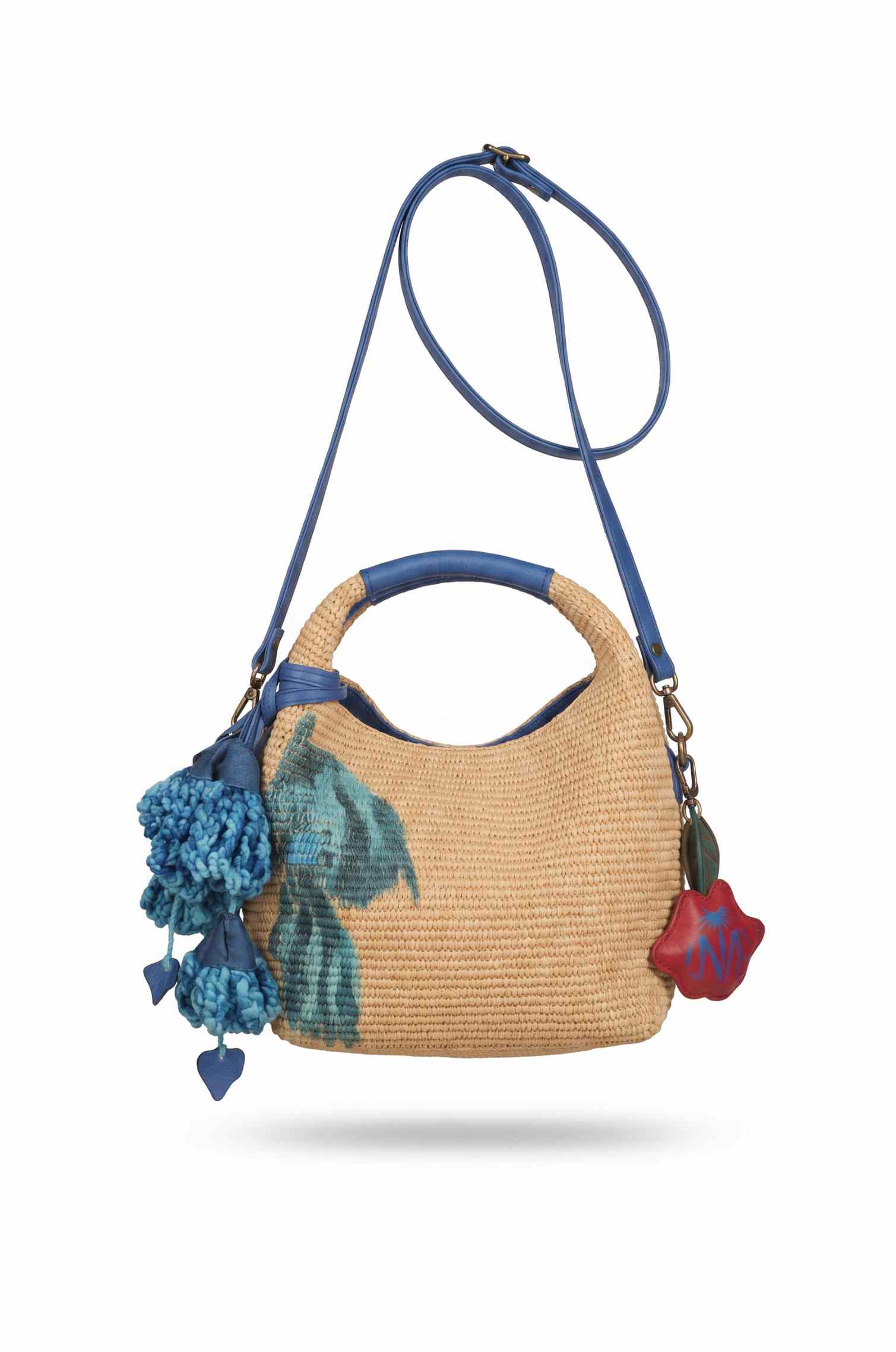 Bellflower Drops Bag Blue