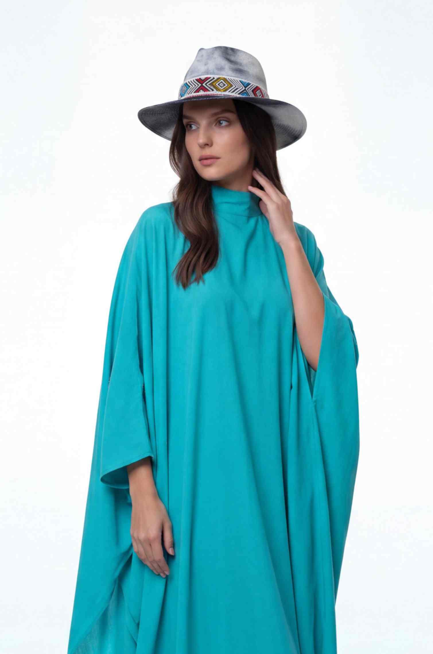 Blue Caravan Panama Hat