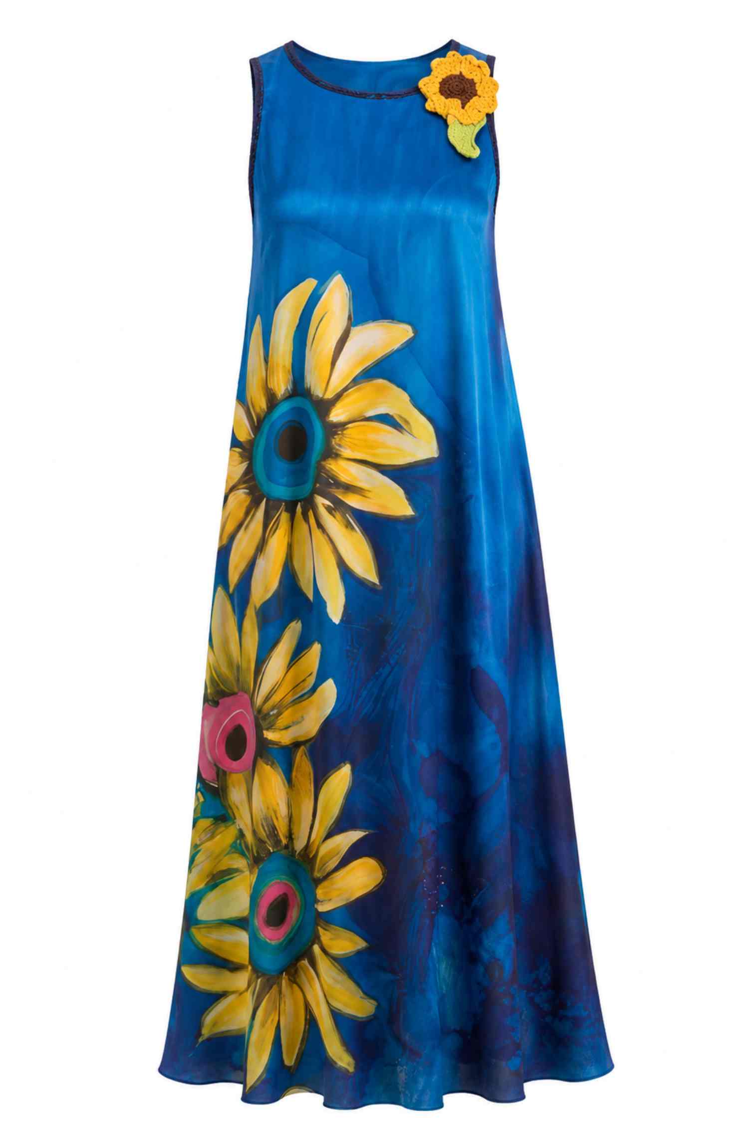 Golden Sunflower Dress