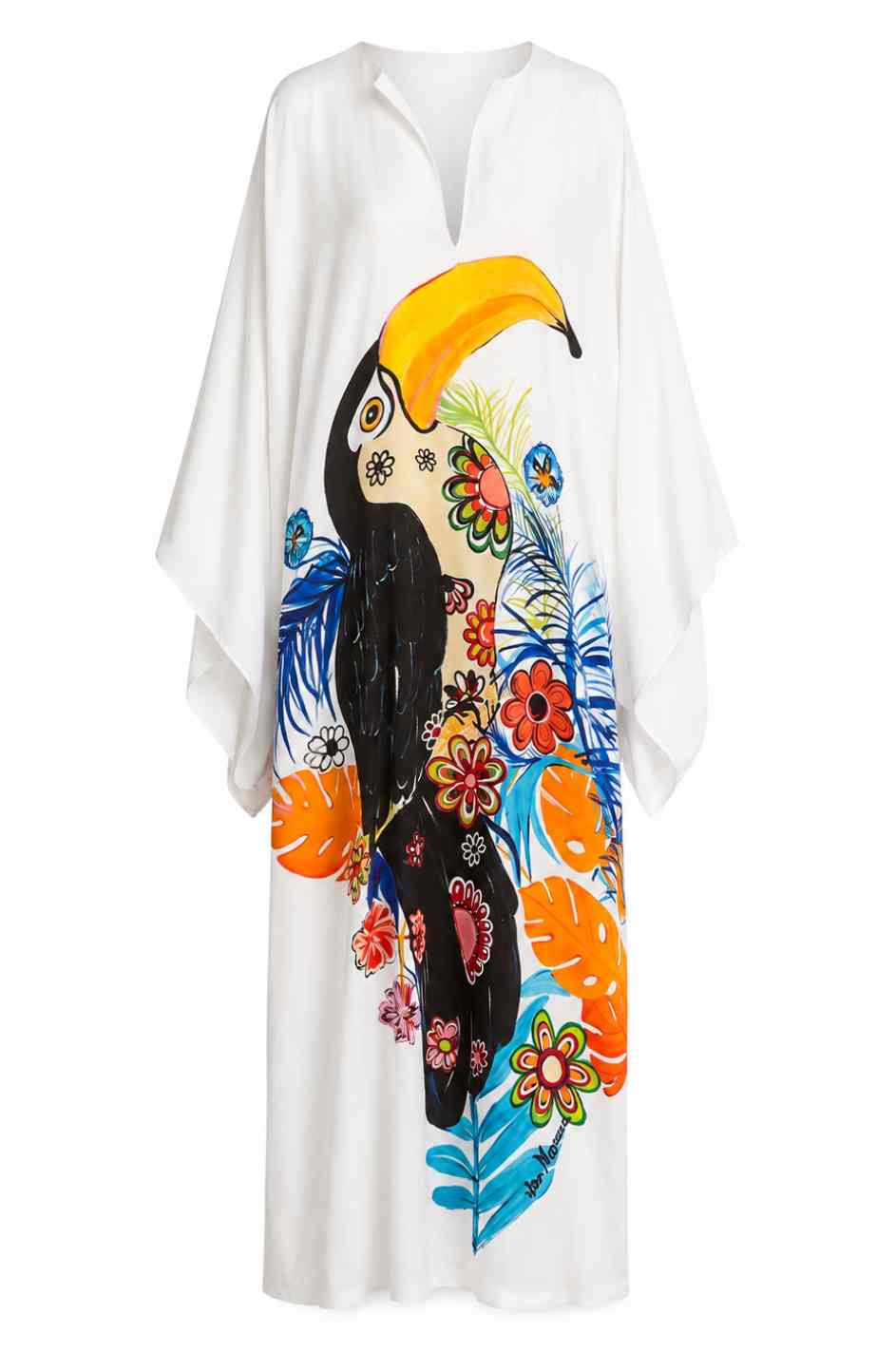 Toucan glow kaftan