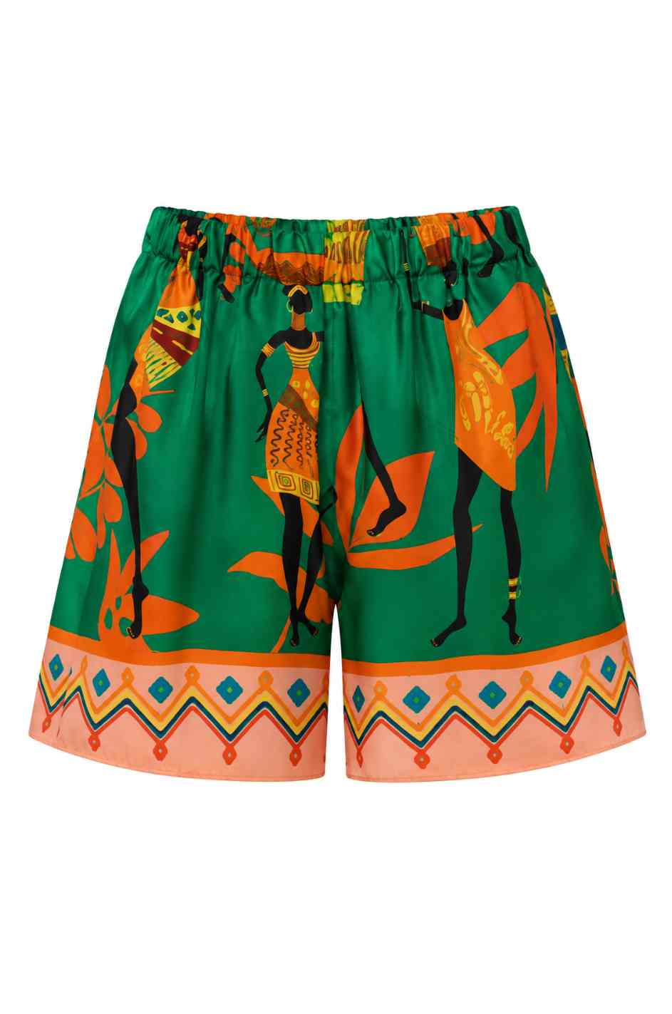 AFRICAN LADIES’ SILK SHORTS
