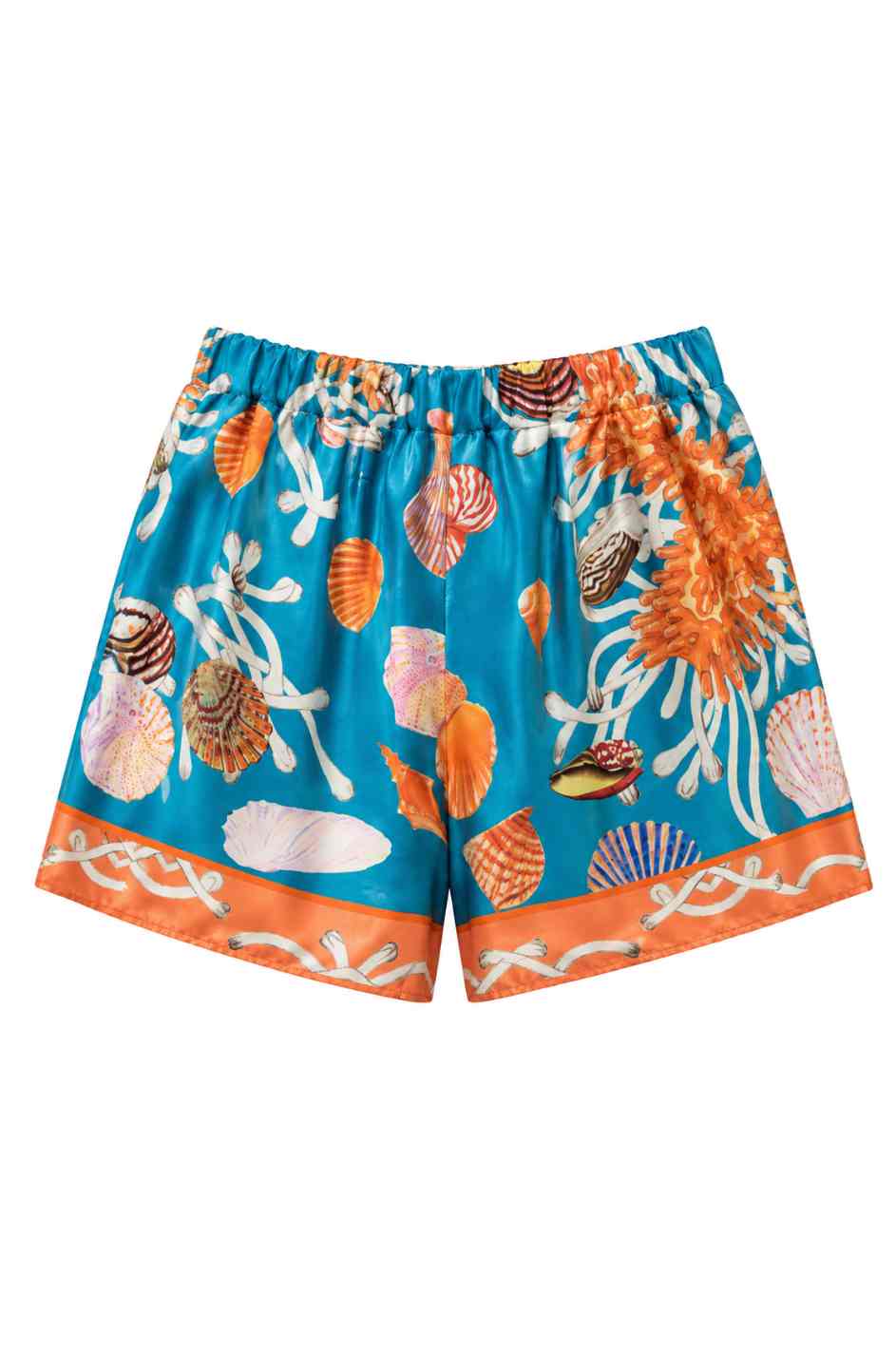 SEASHELL SILK SHORTS