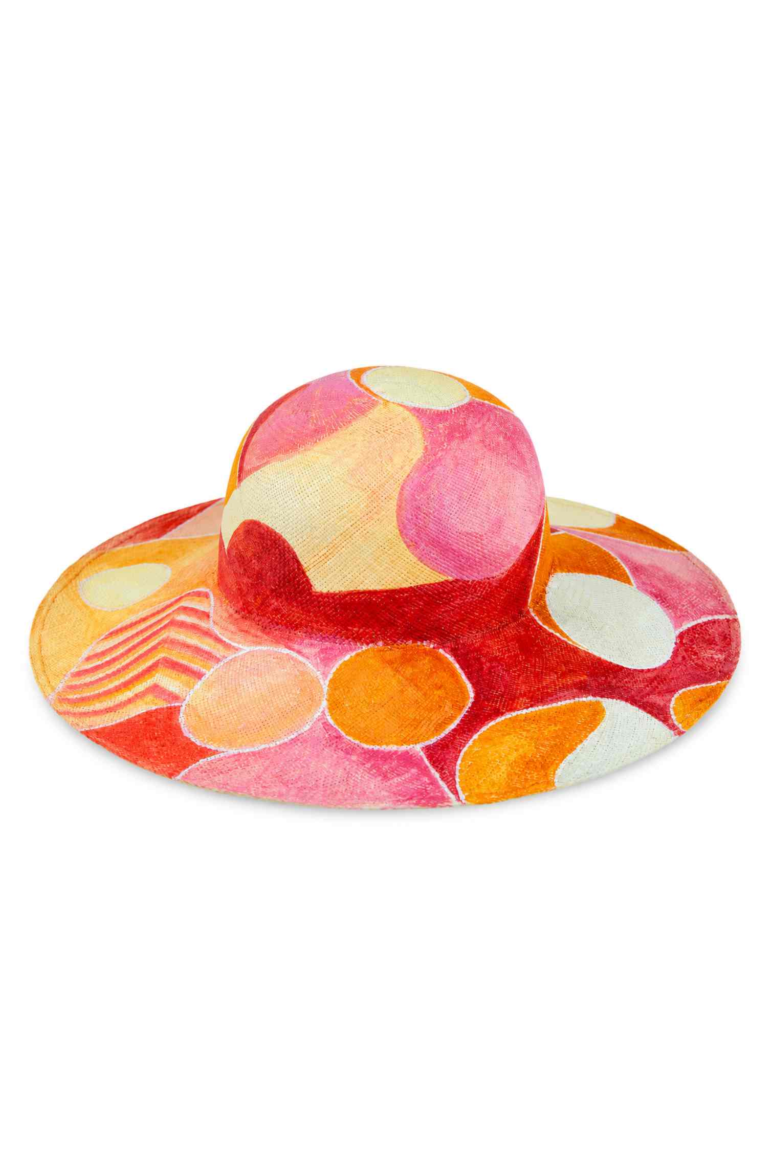 Autumn colors 60's Panama hat