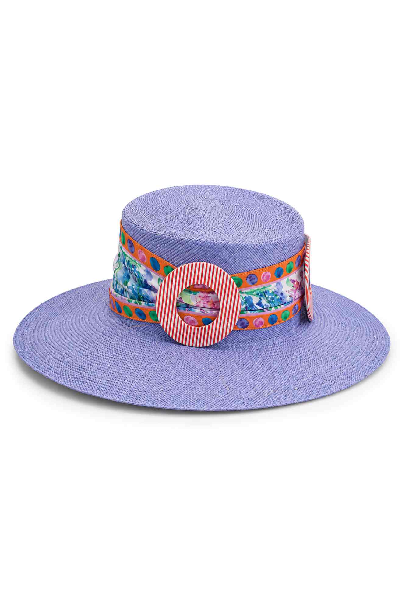 SUGAR FLOWER PANAMA HAT
