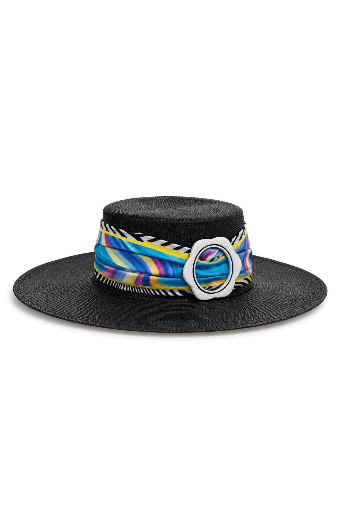RAINBOW SPLASH PANAMA HAT