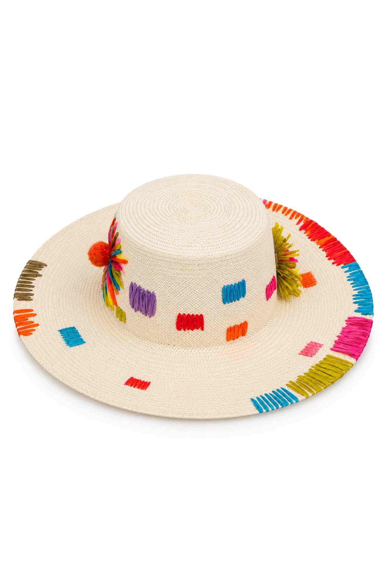 PATCHES PANAMA HAT