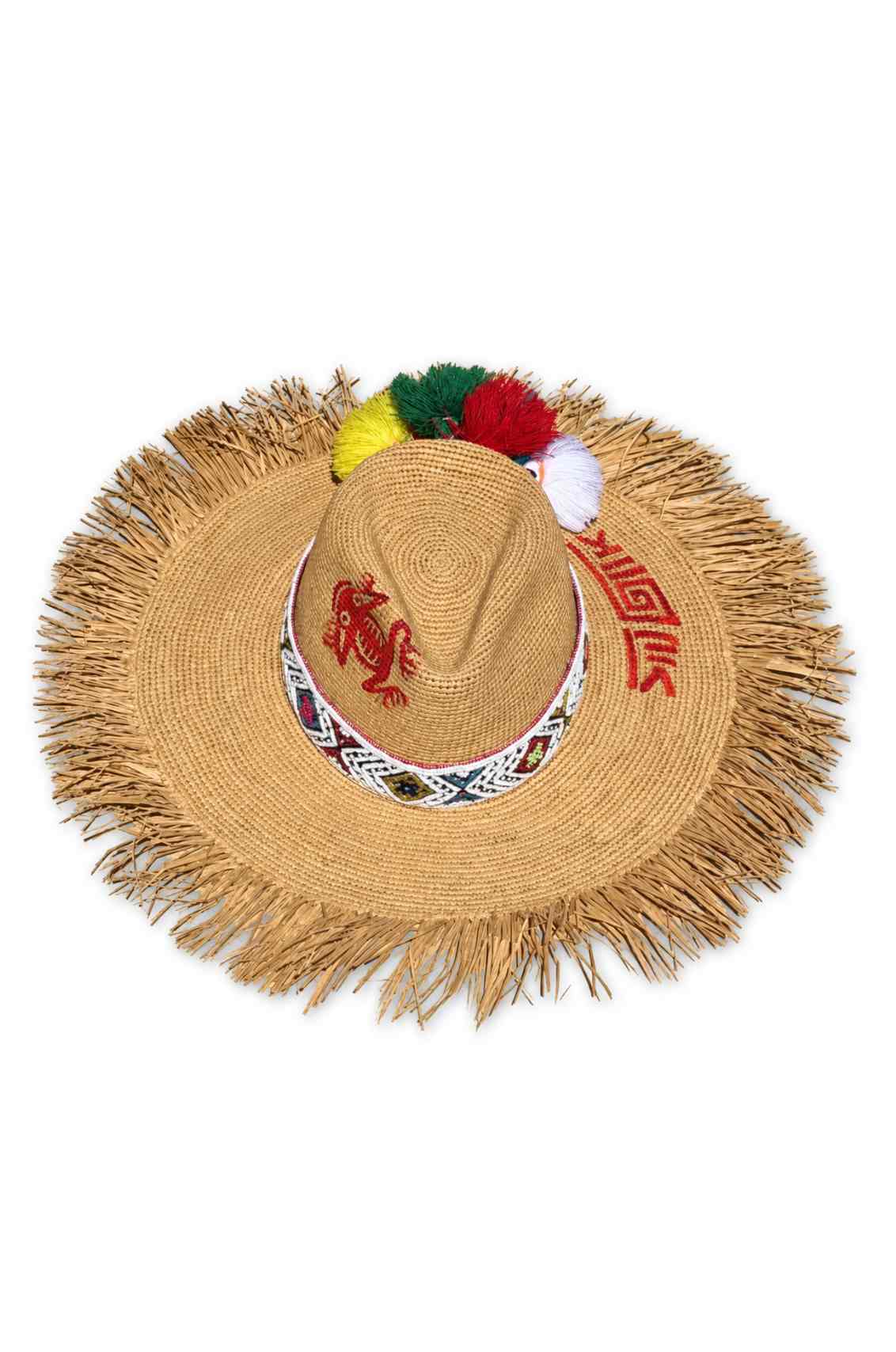 Carnival Fringe Panama Hat
