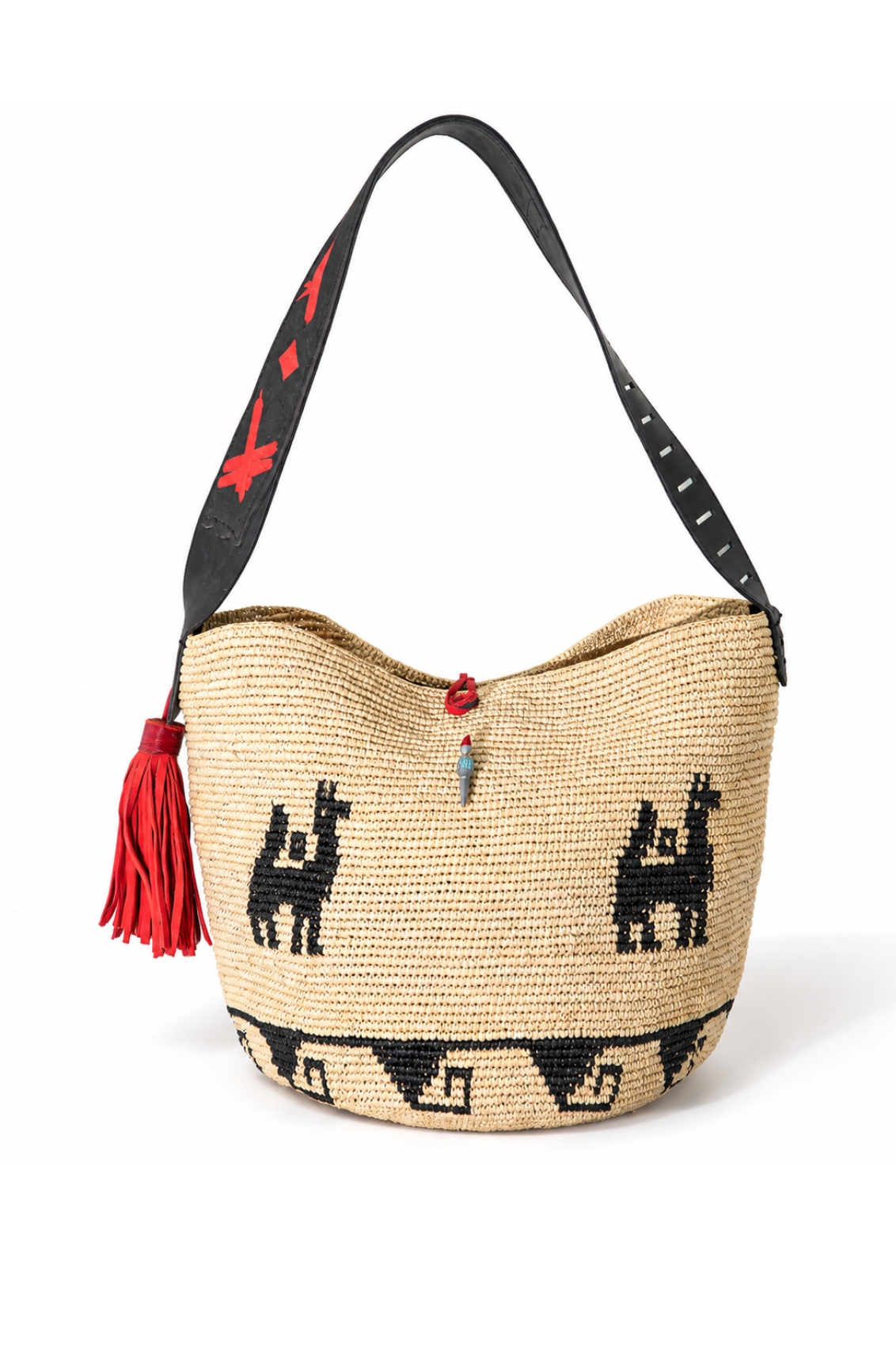 LAMINA AEQUATORIA CROCHET PANAMA BAG