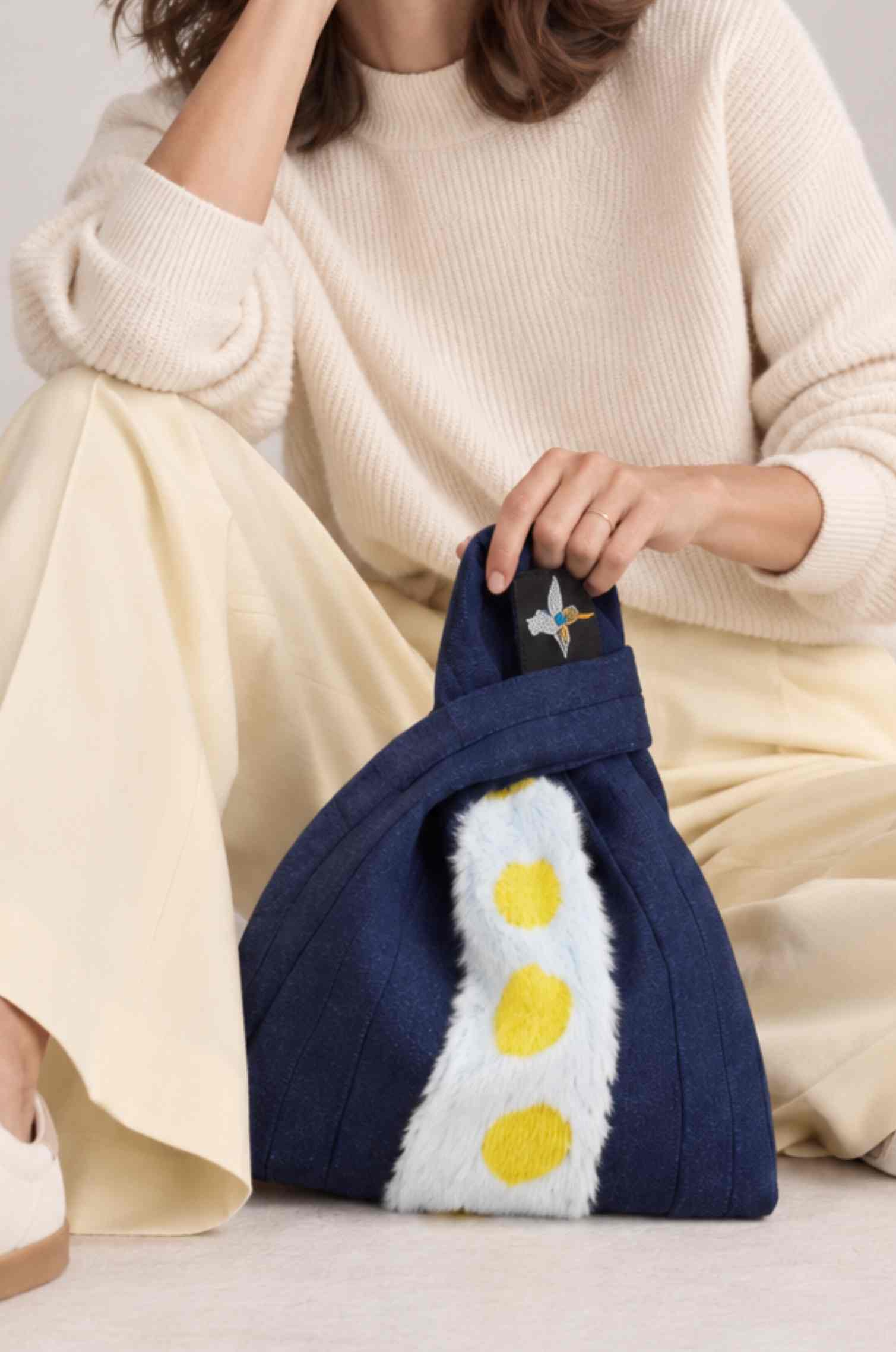 AQUA ORCHID BAG