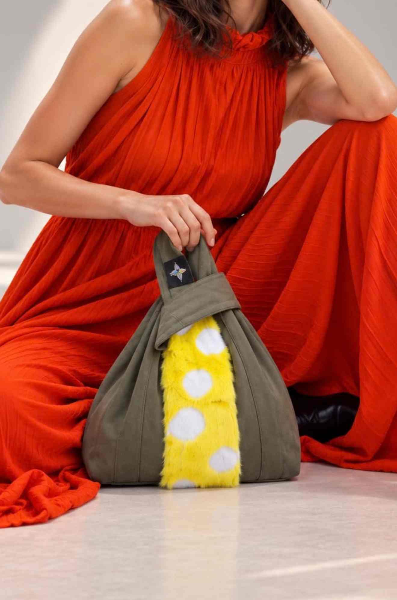 LIME NARCISSUS BAG