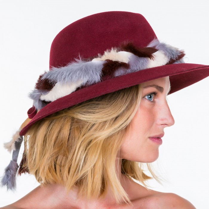 FUR BRAID HAT