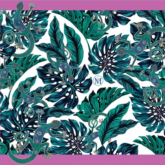 LIZARD SILK SCARF