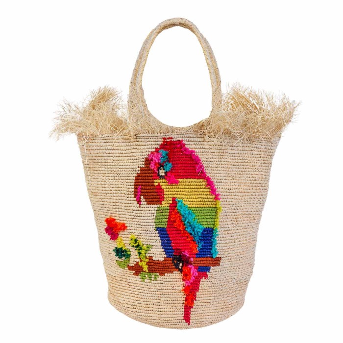 PLAYFUL PARROT LARGE BAG