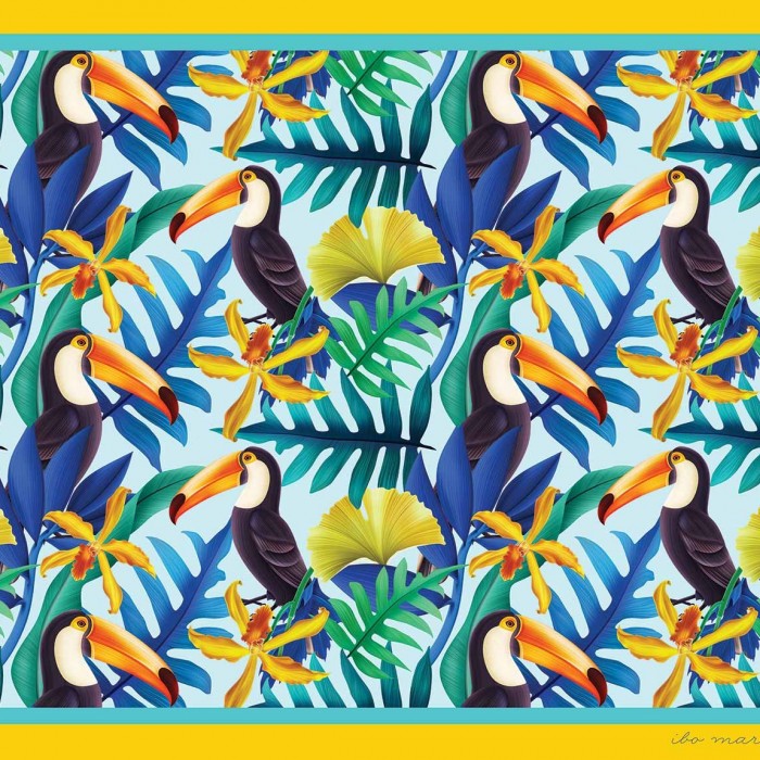 TOUCAN TWILL SARONG