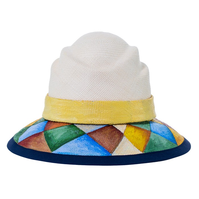 ILLUSION COLORS PANAMA HAT