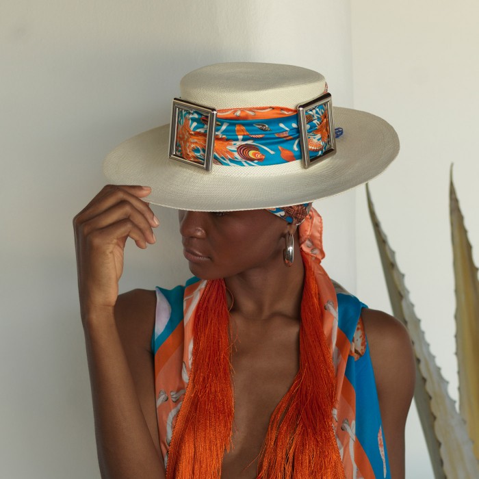 CORAL REEF PANAMA HAT