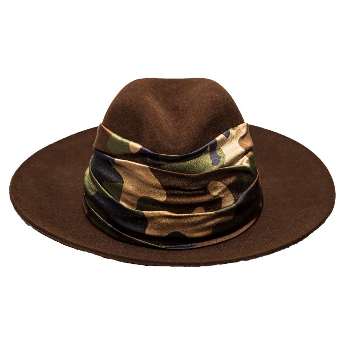CAMOUFLAGE SILK HAT