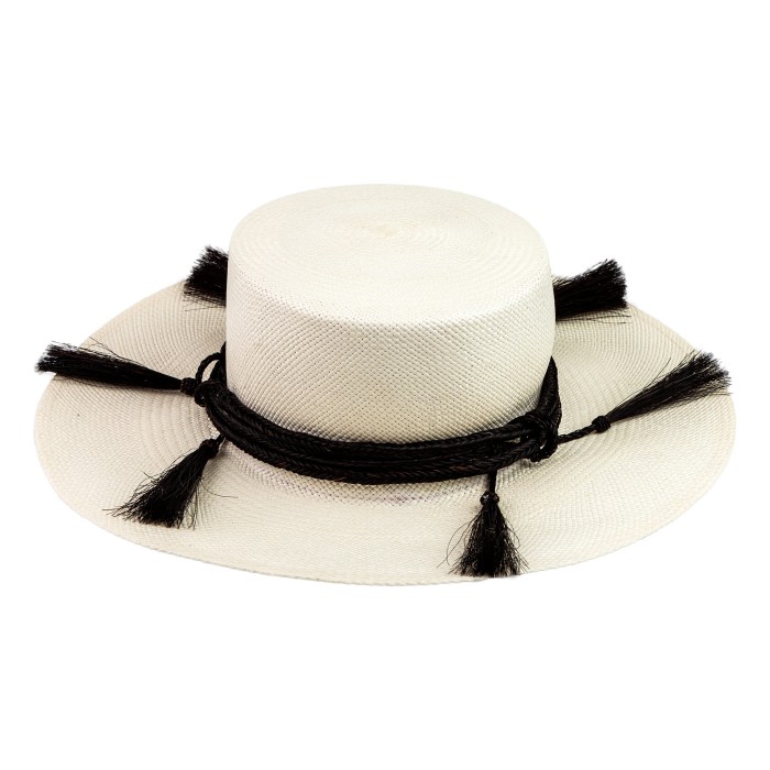 BLANC PANAMA HAT