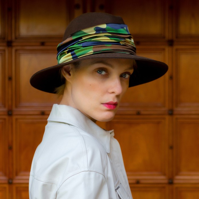 CAMOUFLAGE SILK HAT