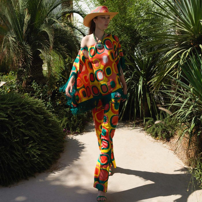 RETRO SILK TROUSERS