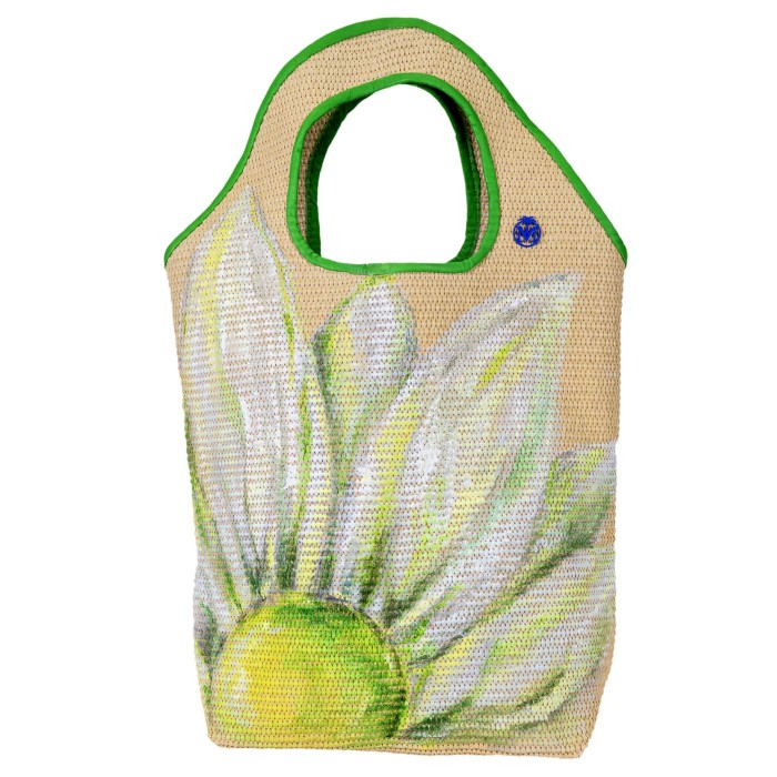 DAISY RAFFIA BAG