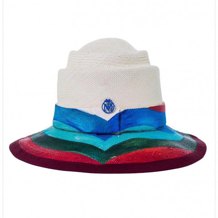 COLOR WAVES PANAMA HAT