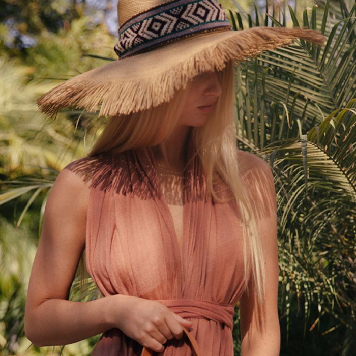 REBEL CROCHET PANAMA HAT
