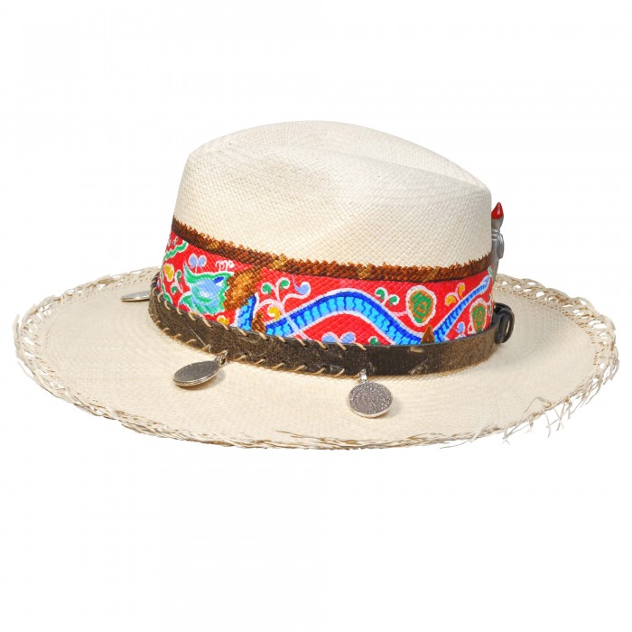 HIPPIE DRAGON PANAMA HAT