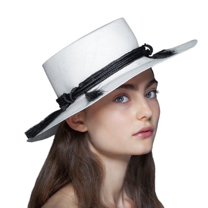 BLANC PANAMA HAT