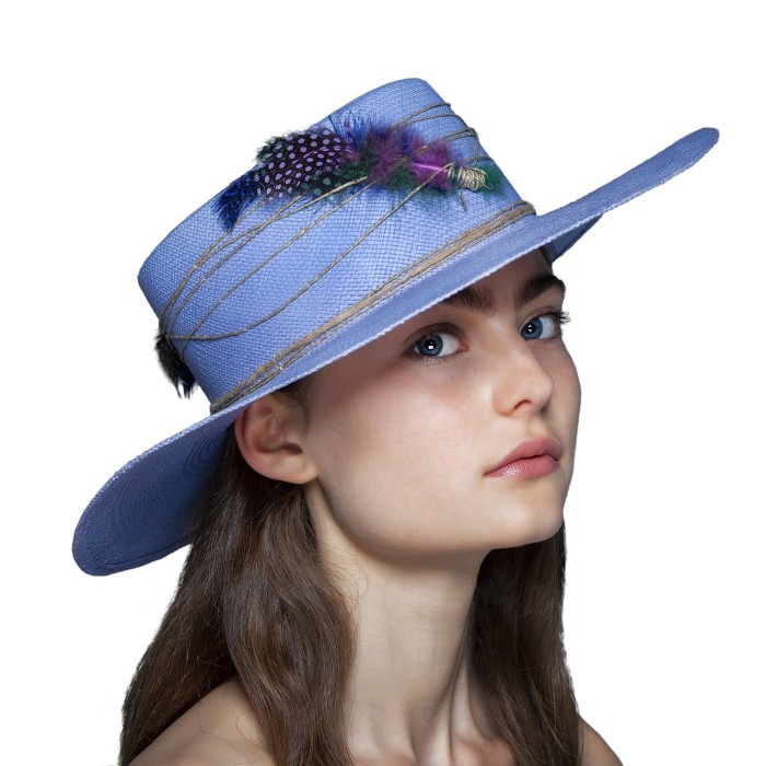 LAVENDER PANAMA HAT