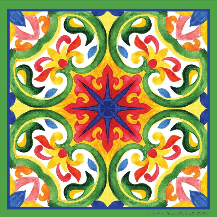 MARBELLA TWILL SILK SCARF