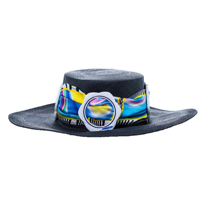 RAINBOW SPLASH PANAMA HAT