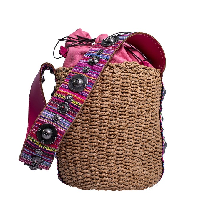 PINK FANTASY CROCHET BAG